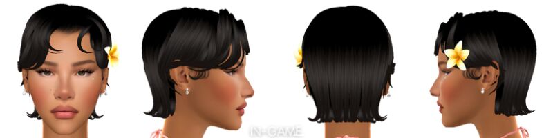 Naha Hair By Ophernelia 2 sims 4 cc naha hair by ophernelia 2