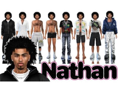 Nathan: SIM Download by Keyyskorner Sims 4 CC