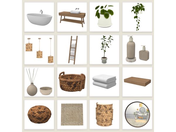Stylish Nursery Set for Your Little Ones 5 sims 4 cc nursery set 5