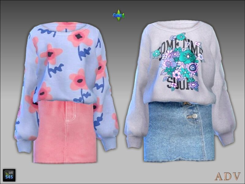 Stylish Outfits for Girls 3 sims 4 cc outfits for girls 2