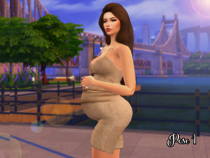 Pregnant Diva Pose Pack 2 sims 4 cc pregnant diva pose pack by wisteriasims 2