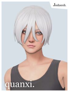 Stylish Quanxi Hair Commissions Sims 4 CC