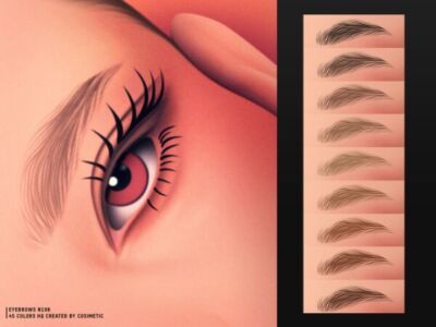 Realistic Eyebrows N108 – Perfect for Your Look Sims 4 CC