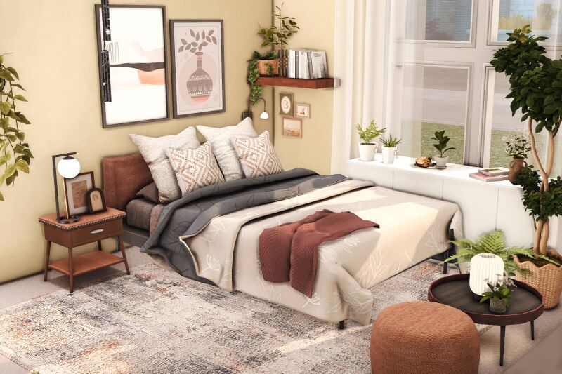 sims 4 cc reli bedroom by miwisimsie 2