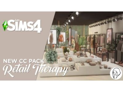Retail Therapy Set By Syboubou Sims 4 CC