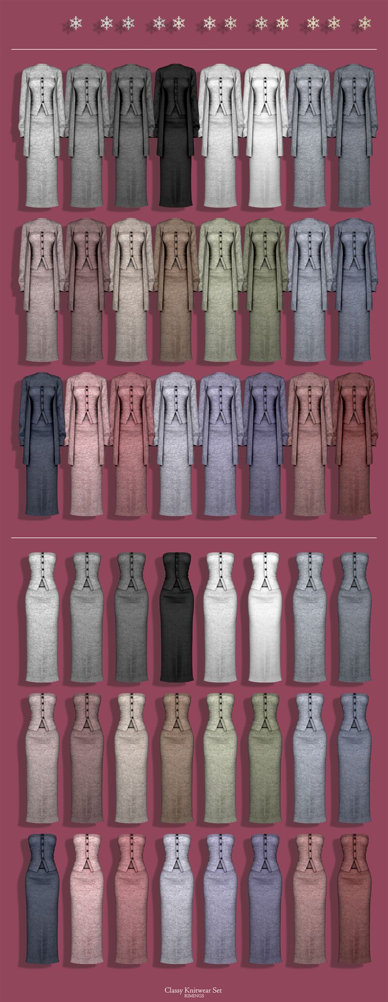 sims 4 cc rimings classy knitwear set 2