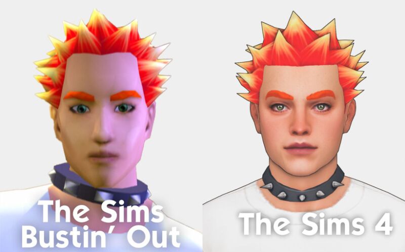 Stylish Rob Tutti Hair Conversion for The Sims 4 2 sims 4 cc rob tutti hair the sims bustin out to ts4 hair conversion free by jo se oh 2