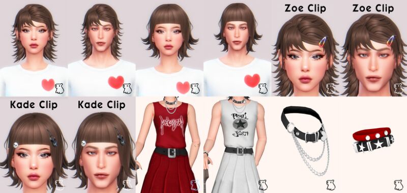Rock 'N' Bloom Pack by Wotunciba 3 sims 4 cc rock n bloom pack by wotunciba 3
