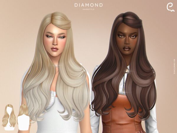 Rosebeth Hairstyle: A Stylish Updo for All Ages 3 sims 4 cc rosebeth hairstyle by enriques4 3