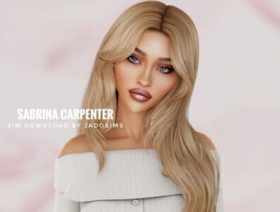 Sabrina Carpenter ♡ (SIM Download) Sims 4 CC