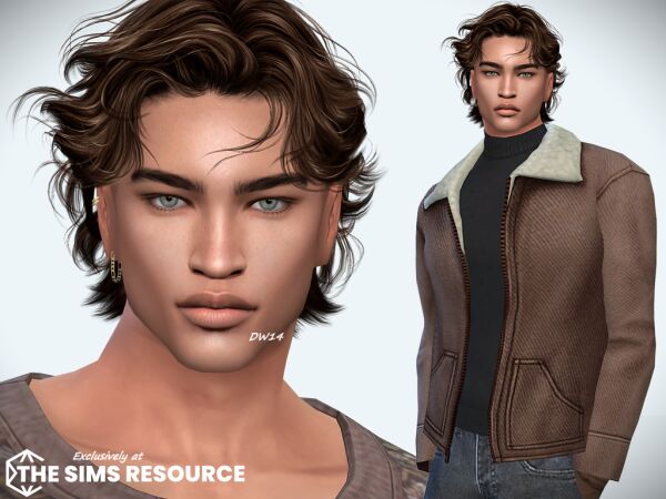 Santiago Molinos – Young Adult Male Sim Sims 4 CC
