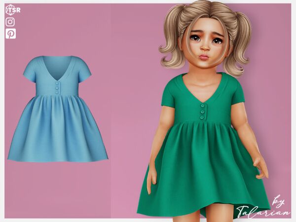 Sarah Dress By Talarian Sims 4 CC