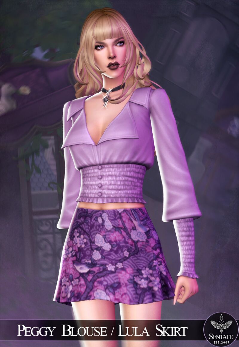 sims 4 cc sentate the violet collection 3