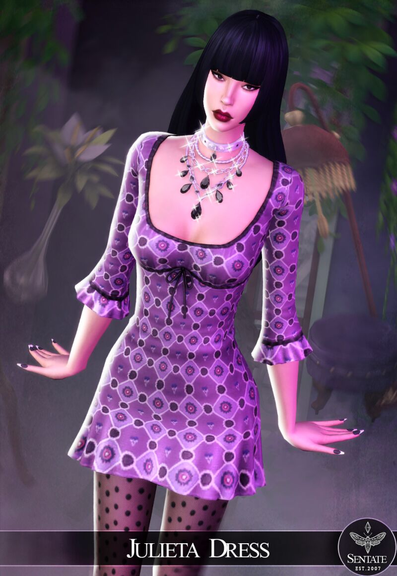 sims 4 cc sentate the violet collection 4