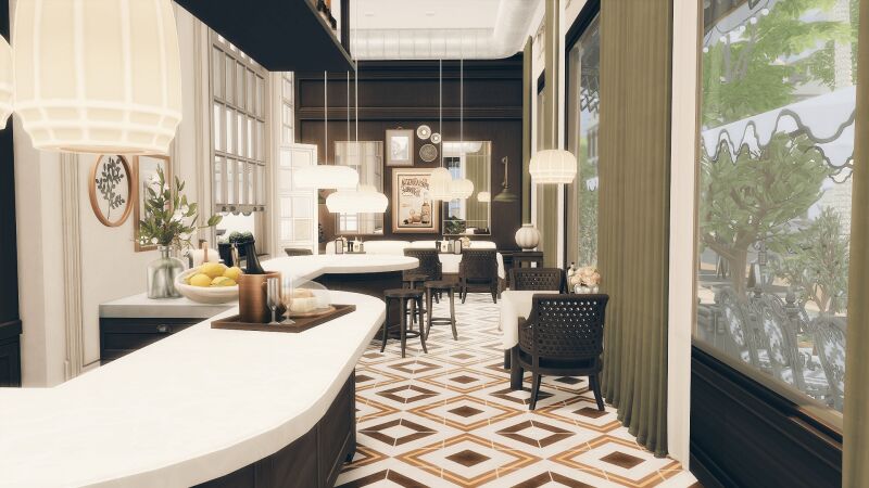 Simpari Restaurant - Magnolia Promenade 8 sims 4 cc simpari restaurant magnolia promenade by jakkuusim 2