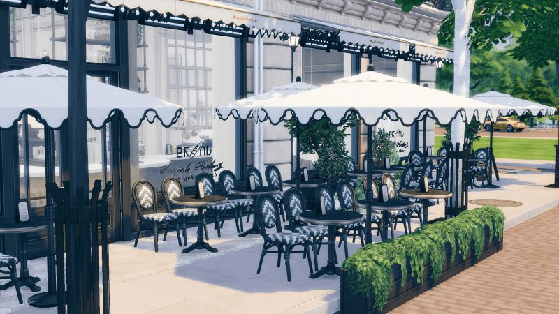 Simpari Restaurant - Magnolia Promenade 6 sims 4 cc simpari restaurant magnolia promenade by jakkuusim 4