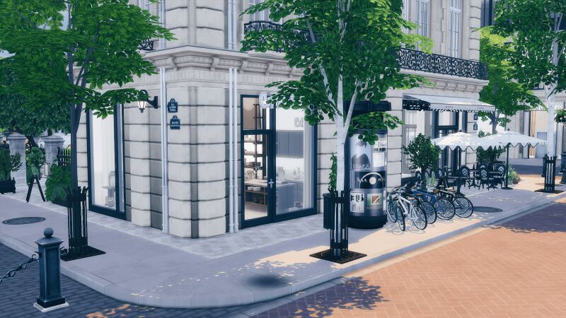 Simpari Restaurant - Magnolia Promenade 7 sims 4 cc simpari restaurant magnolia promenade by jakkuusim 5