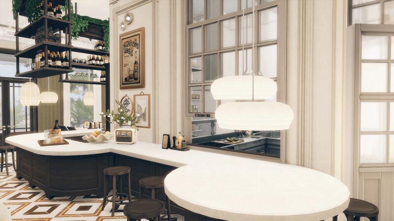 Simpari Restaurant - Magnolia Promenade 3 sims 4 cc simpari restaurant magnolia promenade by jakkuusim 6