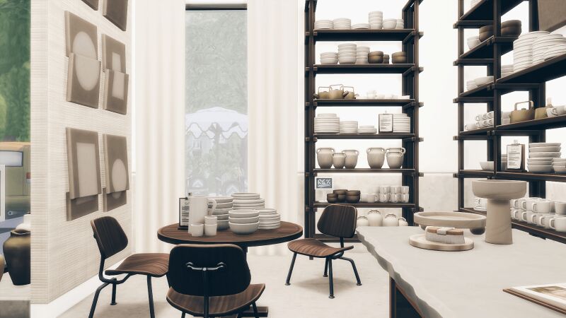 Simpari Restaurant - Magnolia Promenade 5 sims 4 cc simpari restaurant magnolia promenade by jakkuusim 8