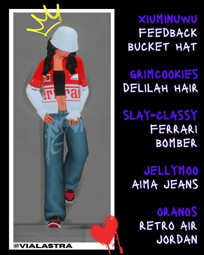 sims 4 cc simple streetwear style lookbook by vialastra 4