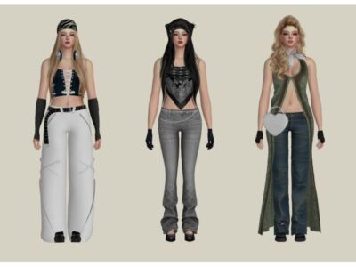 Sims 4 Lookbook by Yukicryo Sims 4 CC
