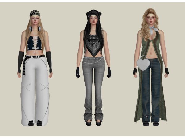 Sims 4 Lookbook by Yukicryo Sims 4 CC