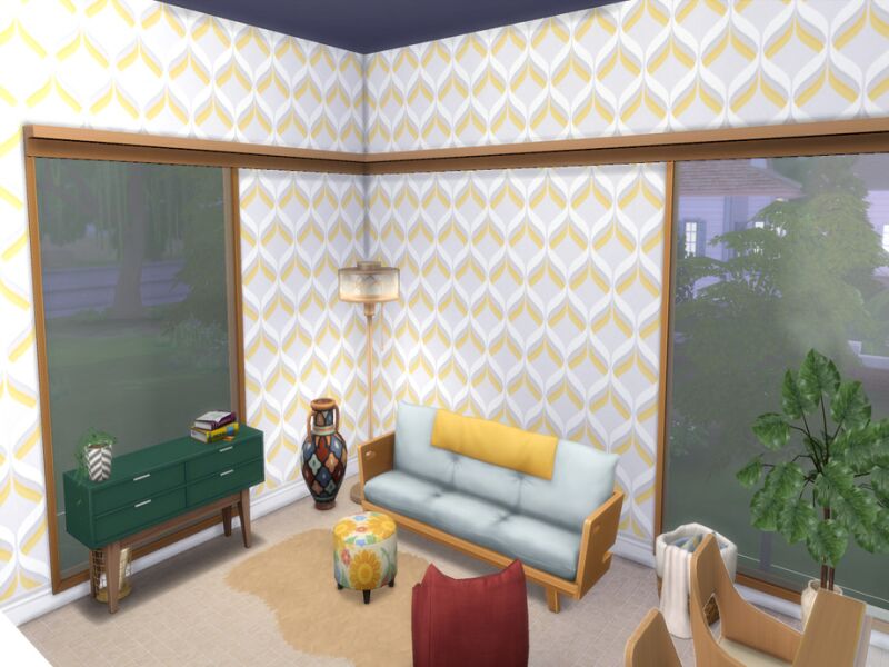 Simxties - Trendy Wallpaper for Your Sims 2 sims 4 cc simxties wallpaper by lavilikesims 4
