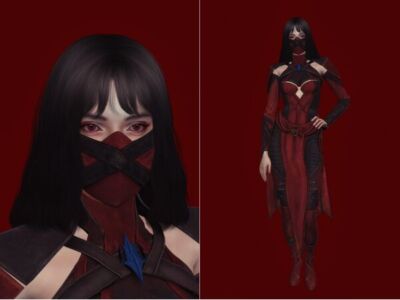 Skarlet Blood Pixie By Rotteneyed Sims 4 CC