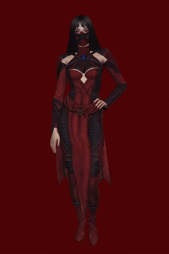 sims 4 cc skarlet blood pixie by rotteneyed 2