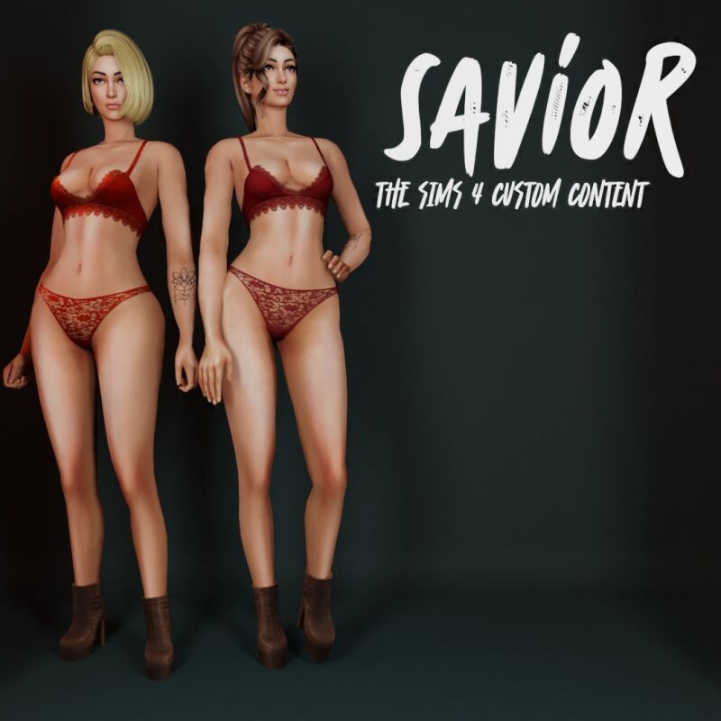 So_Lucinta Luna Bikini SET 2 sims 4 cc so lucinta luna bikini set 2