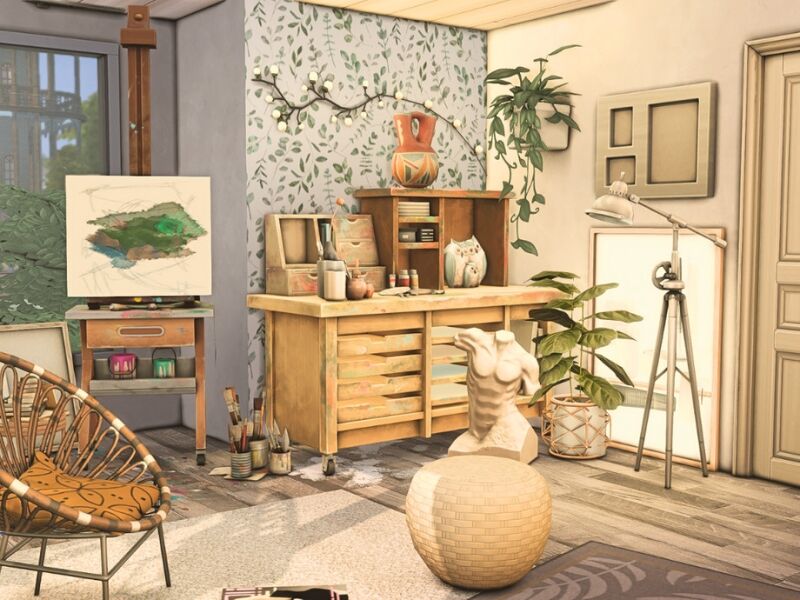 Stone • Living Room 3 sims 4 cc stone living room 3