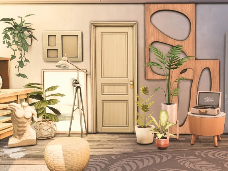 Stone • Living Room 4 sims 4 cc stone living room 4