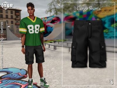 Street Set – Cargo Shorts Sims 4 CC
