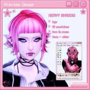 Sugarcoatzzz Heavy Set Sims 4 CC
