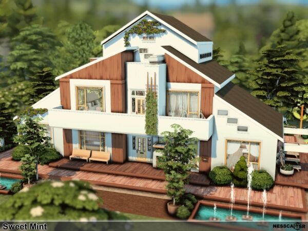 Sweet Mint 1 Sweet Mint Sims 4 CC