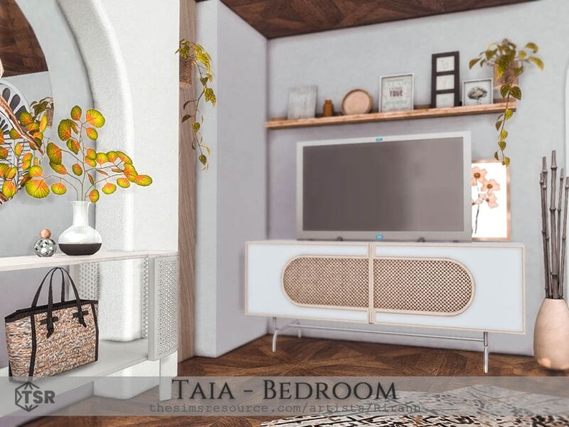 Elegant Taia Bedroom 7 sims 4 cc taia bedroom 4