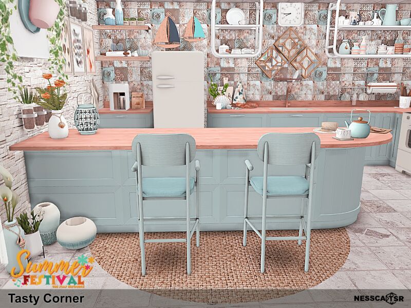Tasty Corner 5 sims 4 cc tasty corner 4