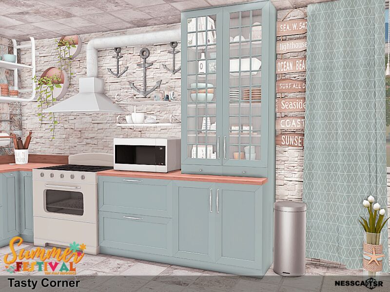 Tasty Corner 6 sims 4 cc tasty corner 5