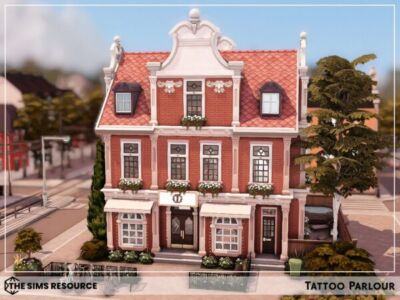 Tattoo Parlour By Sharon337 Sims 4 CC