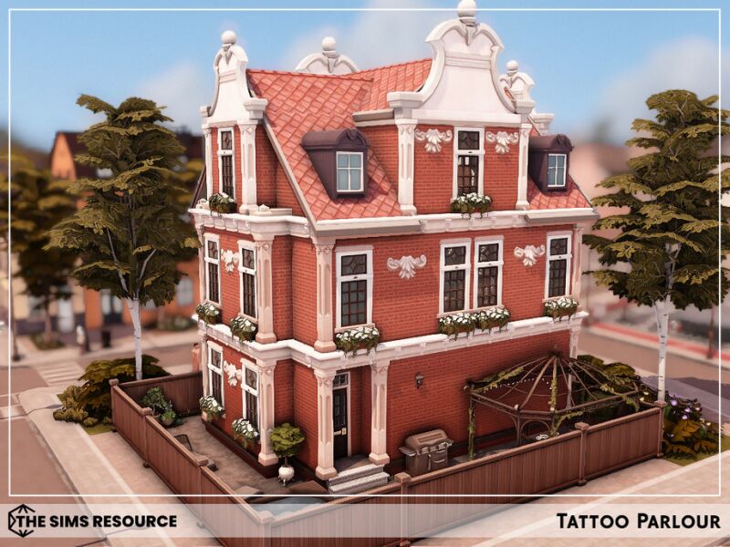 Tattoo Parlour by Sharon337 2 sims 4 cc tattoo parlour by sharon337 2