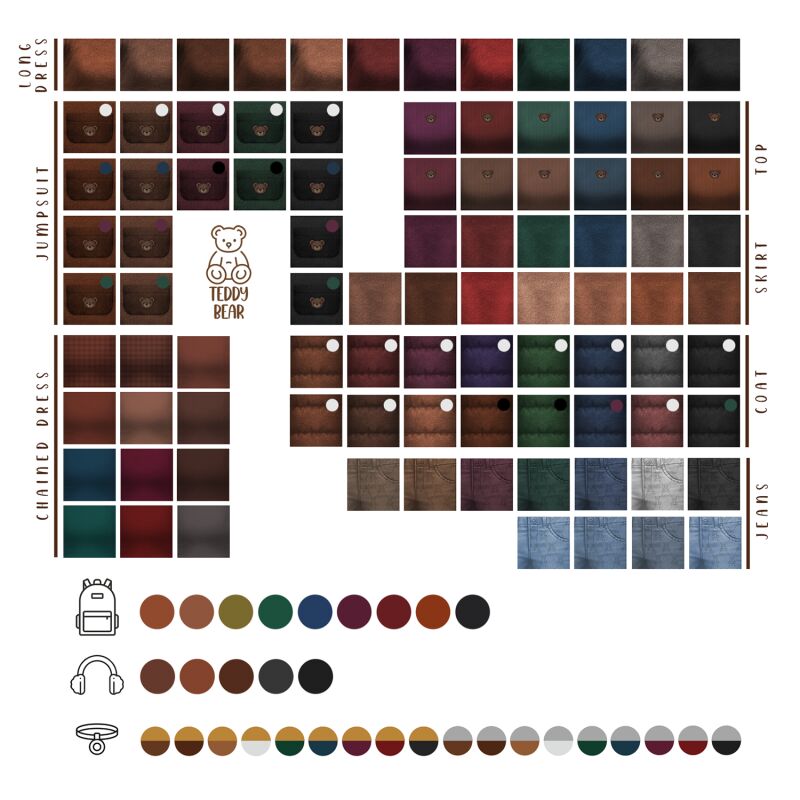 Teddy Bear Collection for Your Sims 2 sims 4 cc teddy bear collection public download link 10