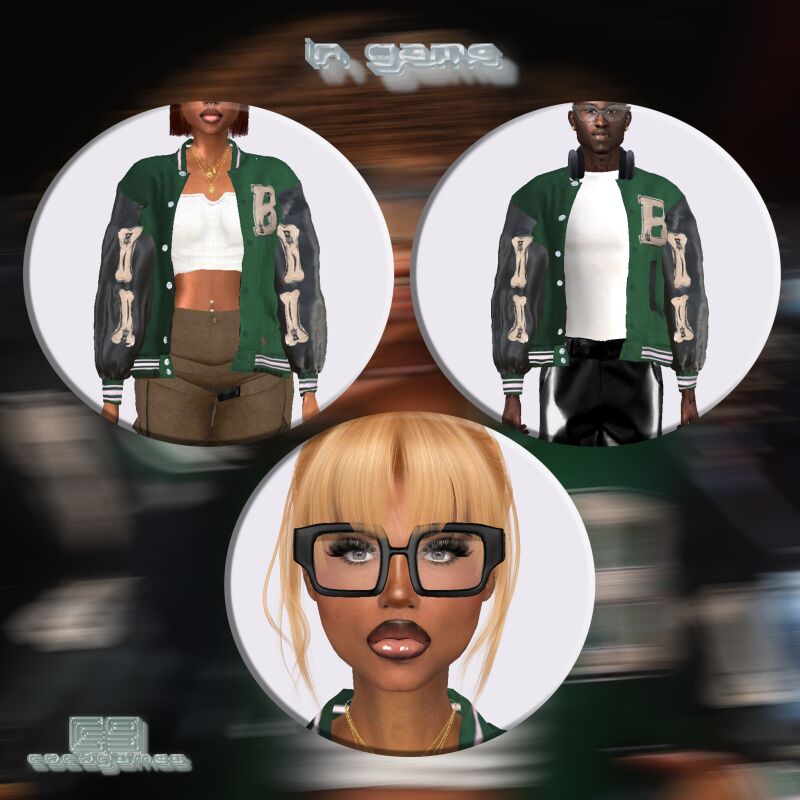 The NEW Hipster SET By Cocogames 6 sims 4 cc the new hipster set by cocogames 3