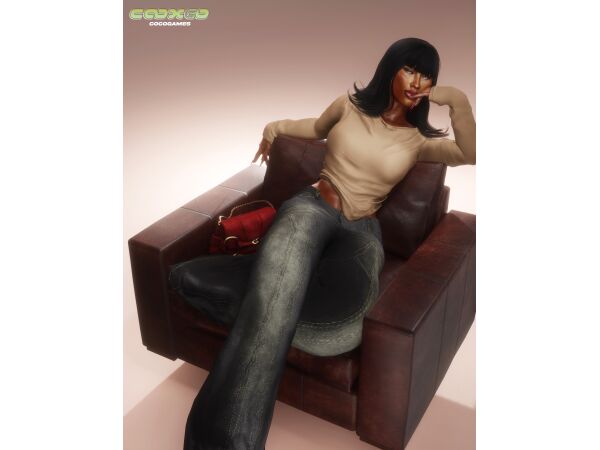 The NEW Hipster SET By Cocogames 2 sims 4 cc the new hipster set by cocogames 4