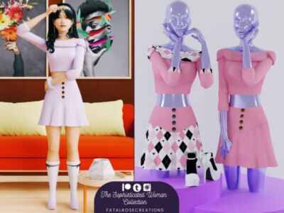 The Sophisticated Woman Collection Sims 4 CC