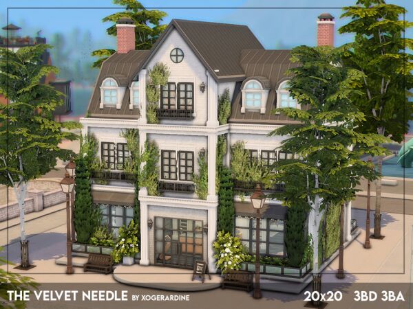 The Velvet Needle By Xogerardine 1 The Velvet Needle By Xogerardine Sims 4 CC