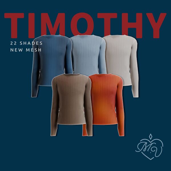 Stylish Timothy Top by Miss.Valentine 1 Stylish Timothy Top by Miss.Valentine Sims 4 CC