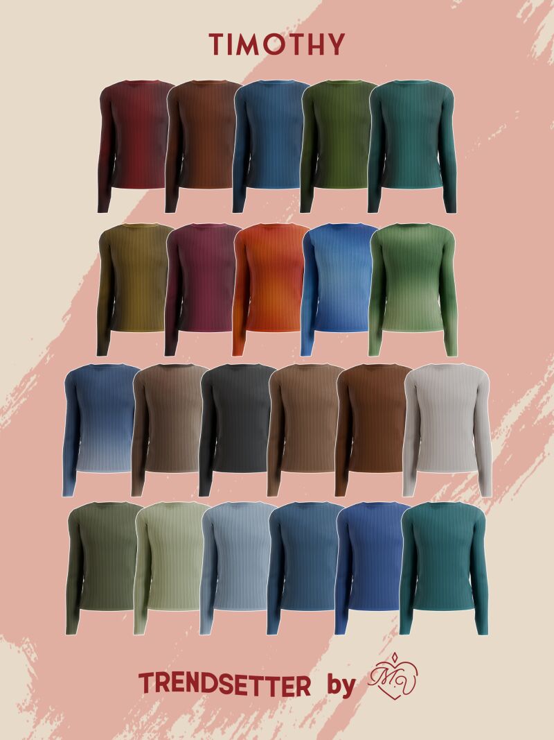 Stylish Timothy Top by Miss.Valentine 2 sims 4 cc timothy top by miss valentine 2