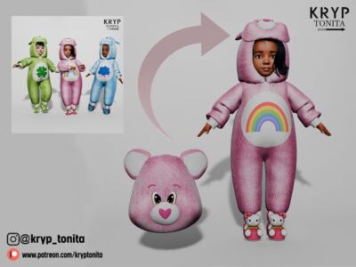 Toddler Care Bears Sims 4 CC