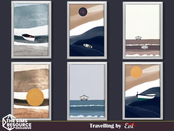 Travelling By EVI 1 Travelling By EVI Sims 4 CC