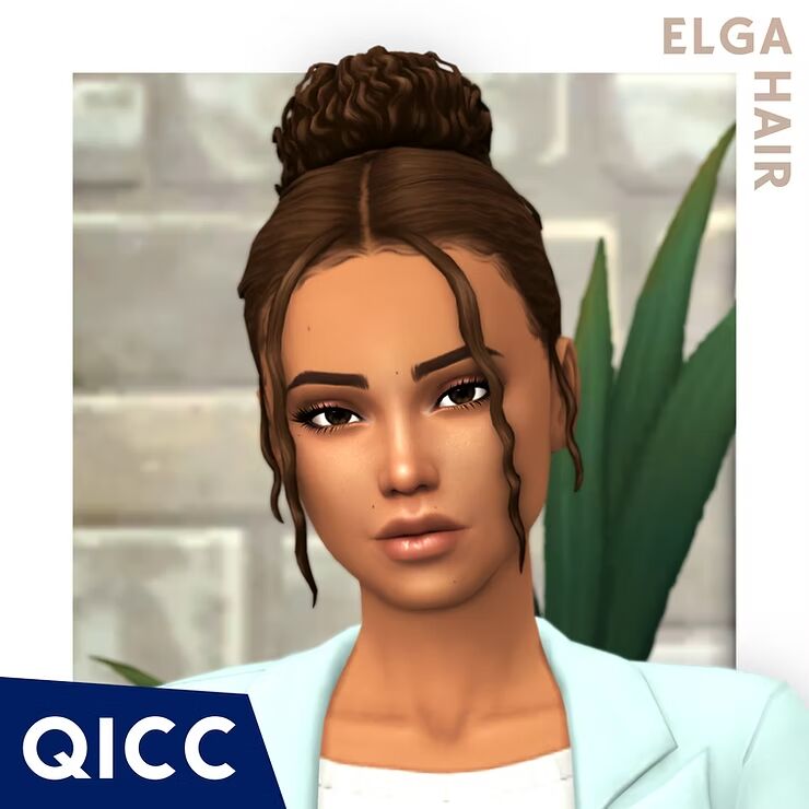 Stylish Hair Collection by Quirky Introvert 3 sims 4 cc tress trends collection by quirky introvert 5